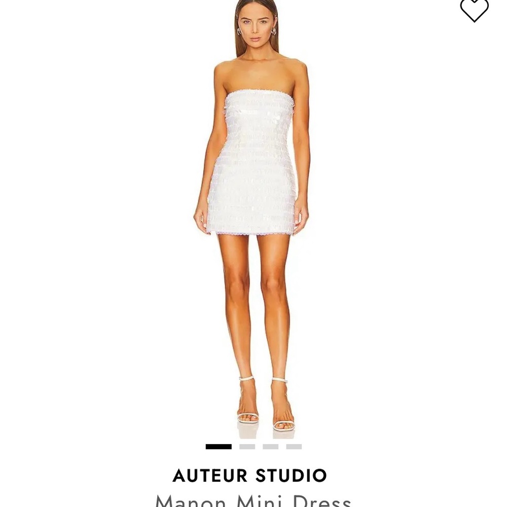 White Mini Dress Auteur